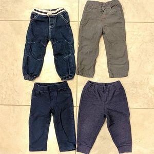 4 pair of boys pants